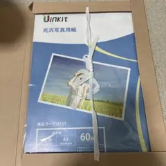 Jinkit 光沢写真用紙 A3 厚手 60枚入