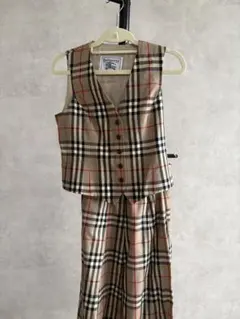 BURBERRY チェック柄ノースリーブワンピース 160A - メルカリ