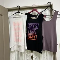 エクササイズ タンクトップ 3枚セット