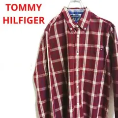 トミーヒルフィガー TOMMY HILFIGER BD チェック 柄シャツ
