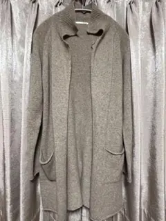 新品•未使用！n100カシミヤガウン　ベージュのサムネイル