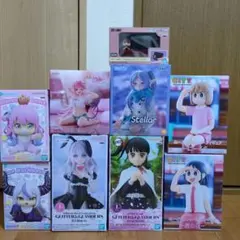 【新品・未開封】美少女フィギュアまとめ売り　9体セット