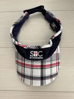 St. Christopher チェック柄 サンバイザー