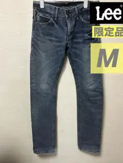 送料無料Lee 限定品 テーパード デニム パンツ ボトムス スキニー M