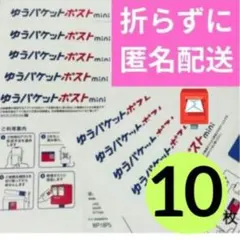 【10枚】即発送◎ ★匿名配送★ ゆうパケットポスト mini☆ミニ☆ 専用封筒