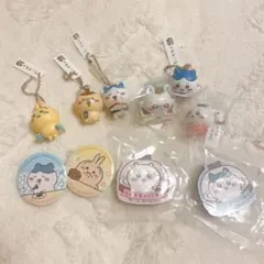 ちいかわ×くら寿司 キーホルダー、マグネット 8個セット