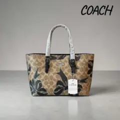 COACH トートバッグ シグネチャー アプリコット CDA93 COACH トートバッグ シグネチャー アプリコット CDA93 - メルカリ