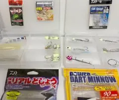 太刀魚 タチウオ ワインド DAIWA がまかつ ジグヘッド ワーム セット