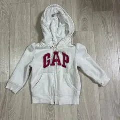 GAP パーカー 80 白　ベビー 男の子 女の子 キッズ