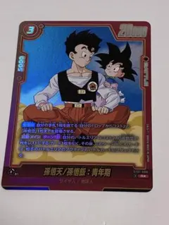 ドラゴンボール フュージョンワールド 孫悟天/孫悟飯:青年期 R