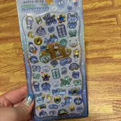 ボンボンドロップシール くま