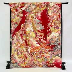 振り袖 フルセット 別誂長襦袢 成人式 刺繍入り 金彩加工 - メルカリ