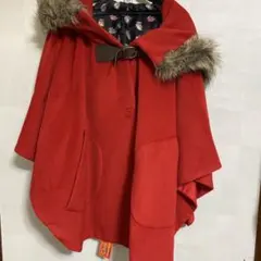 新品　韓国アウターポンチョのサムネイル