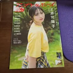 アップトゥボーイ2025年7月号 正源司陽子 ポスター付