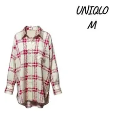 新品UNIQLO MARNI オーバーサイズシャツM総柄 ユニクロ マルニ