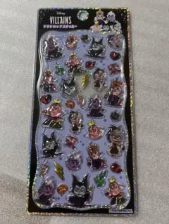 Disney VILLAINS プチドロップステッカーのサムネイル