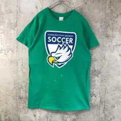 az485古着　Tシャツ　緑　キッズ　90s Y2K