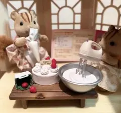 リーメント　ショートケーキ　ぷちサンプル　スイーツ　ホイップクリーム　ミニチュア