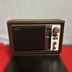 SONY ソニー AM時計付きラジオ 6RC-16 昭和レトロ スペースエイジ