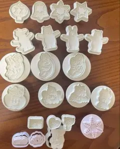 型抜きセット 動物・星・雪の結晶など