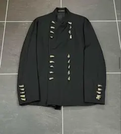 Yohji Yamamoto ウールギャバ メニートグルボタンデザインジャケットのサムネイル
