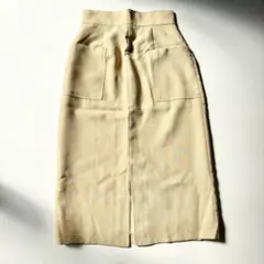 SAISON DE PAPILLON センタースリット タイトスカート Mのサムネイル