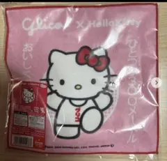 新品 Glico x Hello Kitty プチタオル