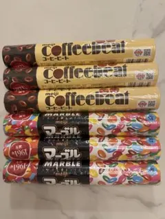 meiji　マーブルチョコ　　コーヒービート　ジャンボ　６個セット