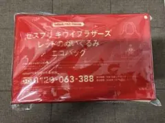 InRed付録　ゼスプリ　キウイブラザーズ　チャームにもなるぬいぐるみエコバッグのサムネイル