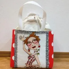 F63 ワイヤーリングつき ポーチ ♡ ロラライハリス ハンドメイド ロラライハリスハンドメイドポーチ② - メルカリ