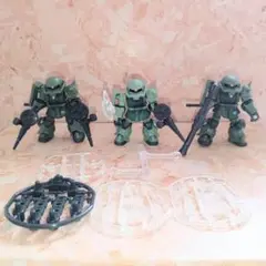 ガンダムモビルスーツアンサンブル・ザクII・まとめ売り