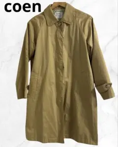 coen コーエン　ステンカラーコート　Mサイズ