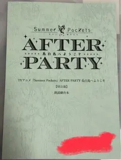 Summer Pockets AFTER PARTY 昼台本+ポストカード Summer Pockets AFTER PARTY 昼台本+ポストカード 2025年最新】Summer
