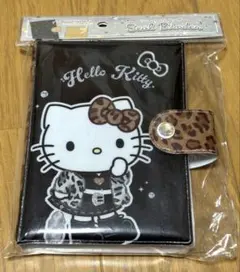 新品　ハローキティ シール帳　豹柄　ギャルキティ