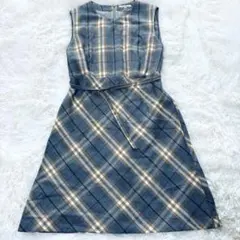 バーバリーロンドン　ノースリーブ チェック　L