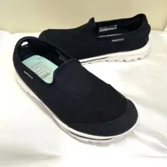 Skechers GO WALK スリッポン　軽量 黒　22.5cm