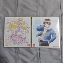 プリキュア色紙 ART7　デパプリ　2枚　フィナーレ／拓海