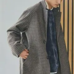 THE SHOP TK ウール混ラグランチェスターコート サステナブル素材使用