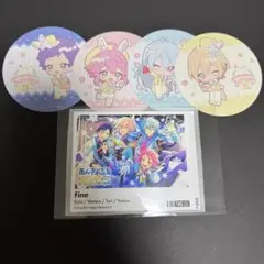 あんスタ アニカフェ コースター ラベル缶 fine