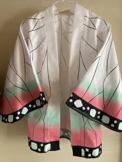 鬼滅の刃　胡蝶しのぶ　キッズ　コスプレ衣装　羽織り