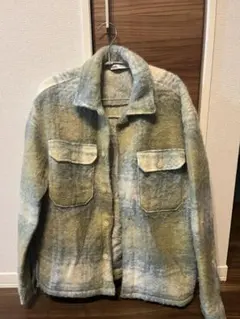INI 田島将吾 着用　ZARA ザラ　チェック シャツ ジャケット　S