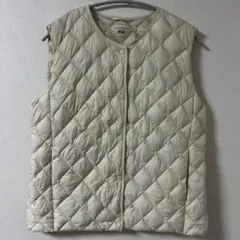 キルティング ダウンベスト