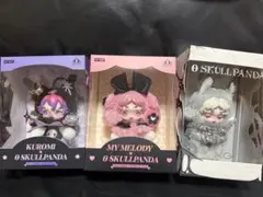 Kuromi & My Melody & XGSkullpanda 3セット