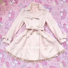 リズリサ系♡姫系トレンチコート♡フリルレースリボン♡y2kのサムネイル