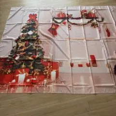 大きなクリスマスタペストリー❤️背景布　撮影 クリスマスツリー