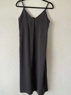 UNIQLO グレー　キャミワンピース Sサイズ