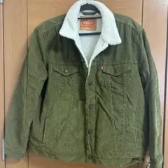 Levi's オリーブグリーン ボアジャケット
