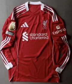 Liverpool adidas 長袖シャツSzoboszlai 8金パッチ付き - メルカリ