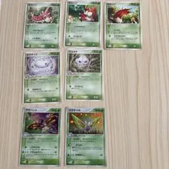 ポケモンカード　ケムッソ〜アゲハント、ドクケイル