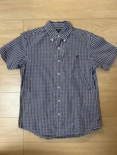 Gympleex ギンガムチェック柄 半袖シャツ M